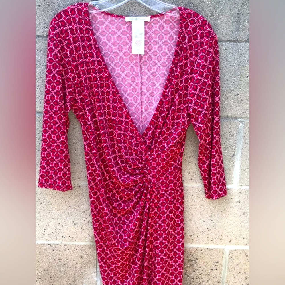 Laundry Print Secretary dress - size 10